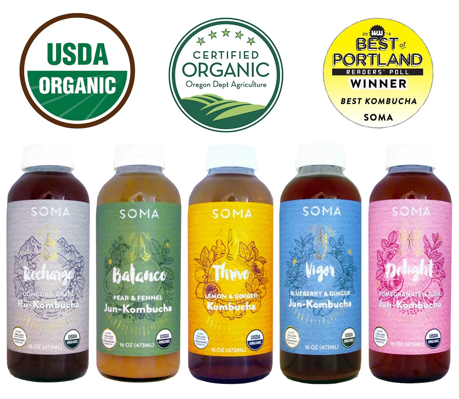 SOMA Kombucha and Jun - VIGOR